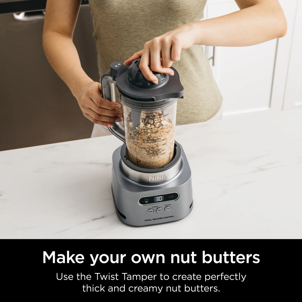 2026 NewNinja Twisti, High-Speed Blender Duo 3 Preset Auto-iQ Programs, 34 oz. Pitcher Capacity, SS150