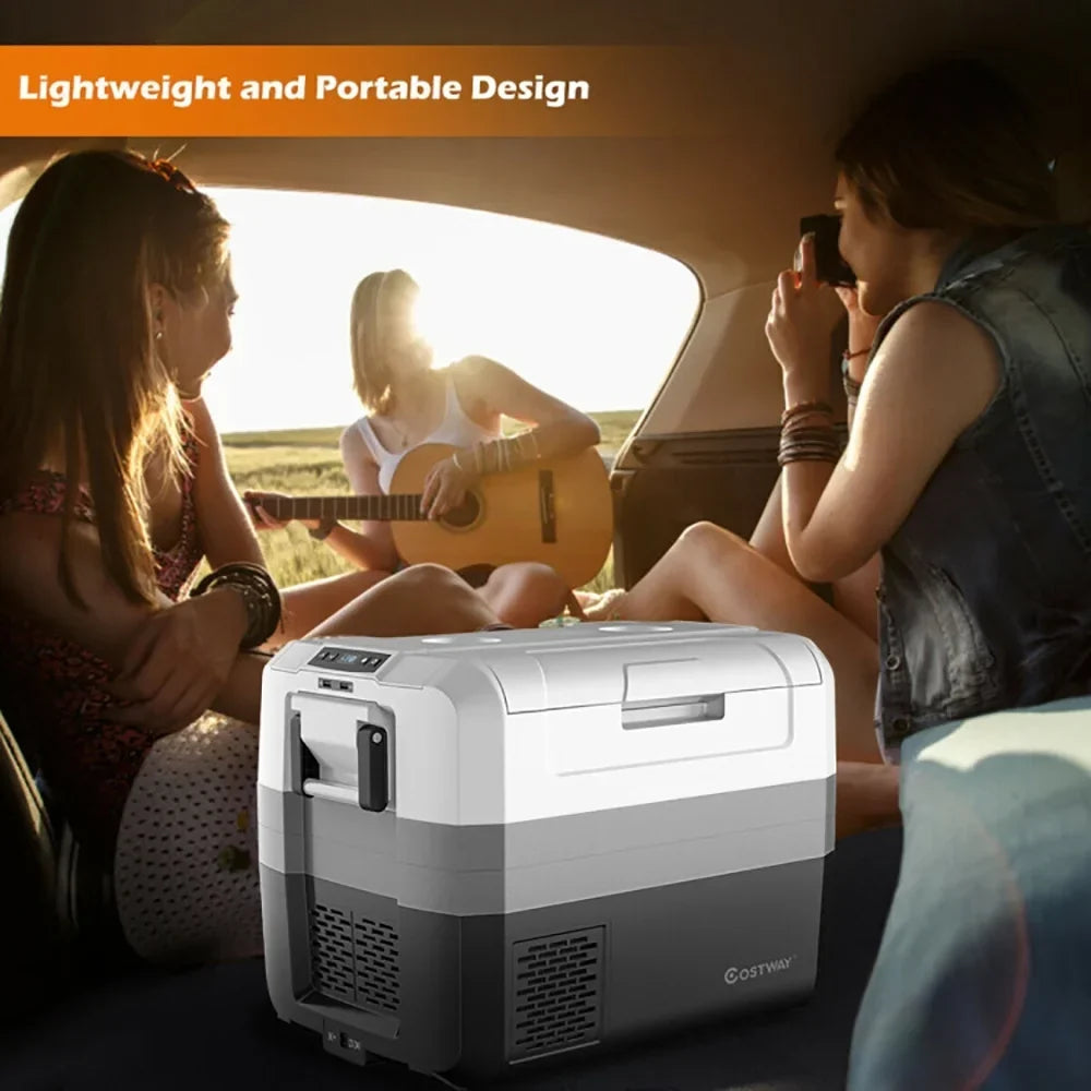 2026 NewAimee Lii 58 Quart Portable Electric Camping Car Cooler, Travel Cooler, Outdoor Picnic Camping Equipment for Camping Hiking Traveling