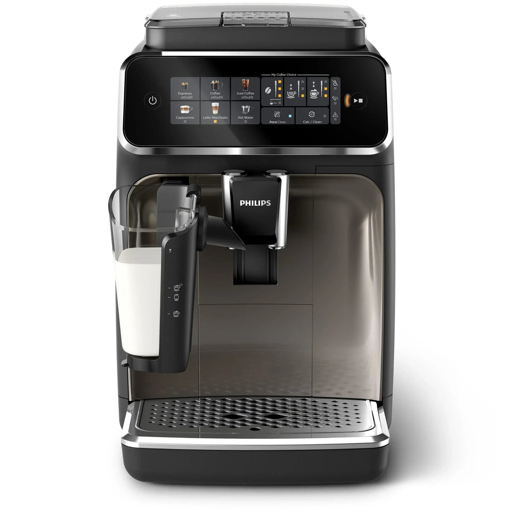 2026 NewPhilips 3300 Fully Automatic Espresso Machine with LatteGo Milk Frother, Black and Chrome