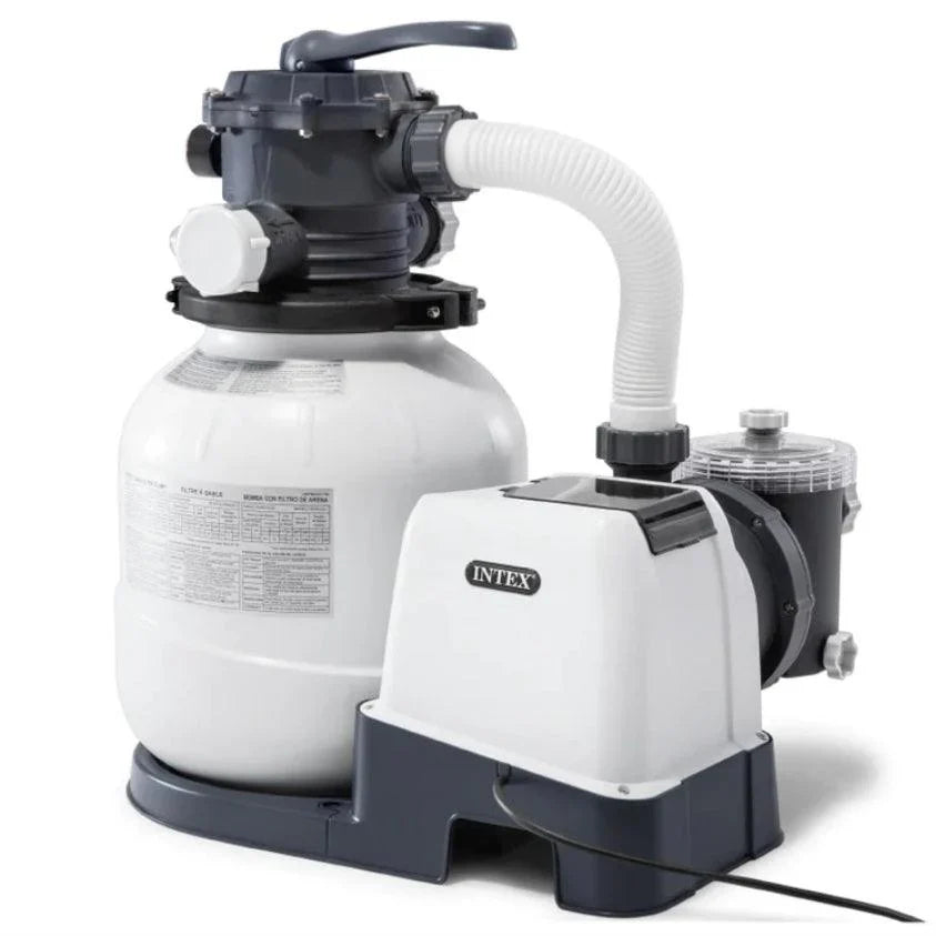 2026 Bomba de filtro de arena Intex Krystal Clear™ - 2100 GPH
