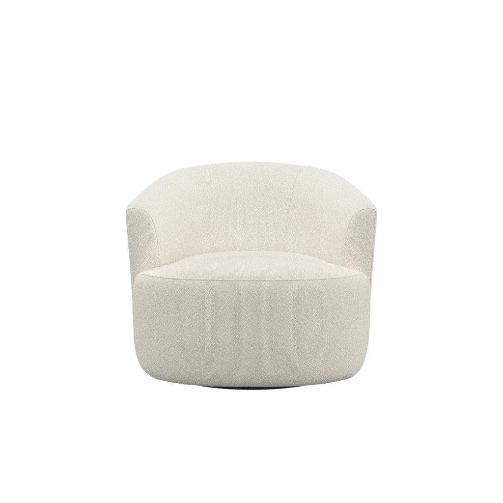 2026 NewMainstays Boucle Swivel Accent Chair, Taupe