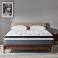 2026 NewQueen Mattress, JIAVA 12" Medium Memory Foam & Spring Hybrid Mattress, Support for Adult