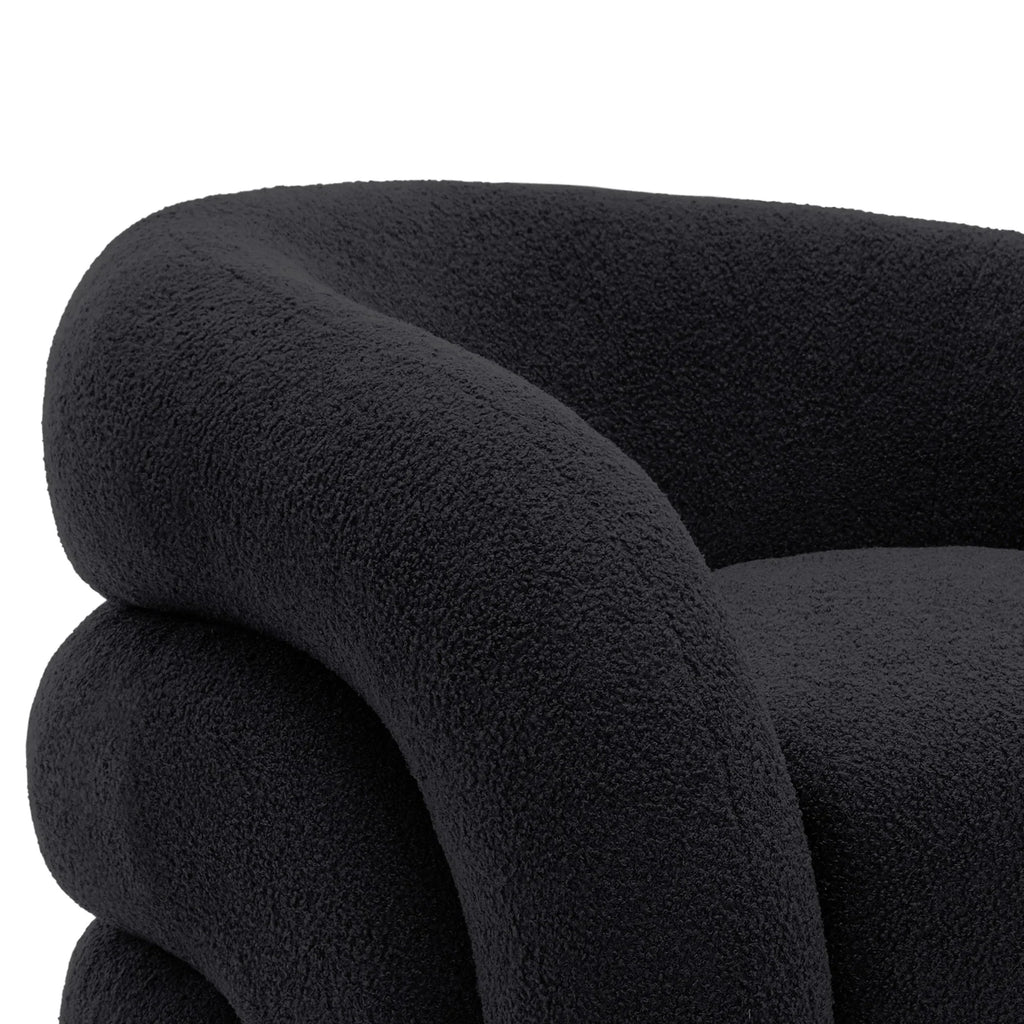 2026 New360" Swivel Accent Chair for Living Room, Boucle Barrel Armchair Single Sofa Chair Reading Chair, Sage Green