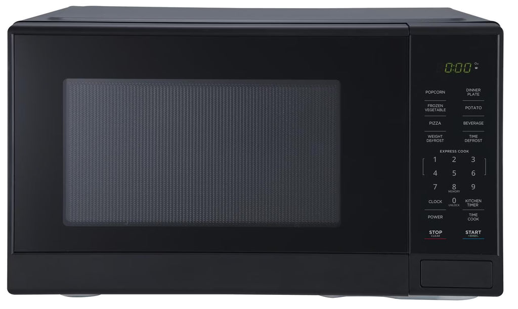 2026 NewMainstays 1.1 cu ft Microwave Oven in black