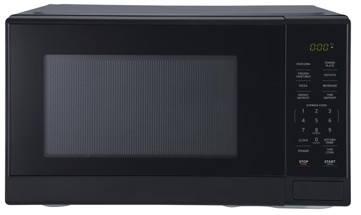 2026 NewMainstays 1.1 cu ft Microwave Oven in black