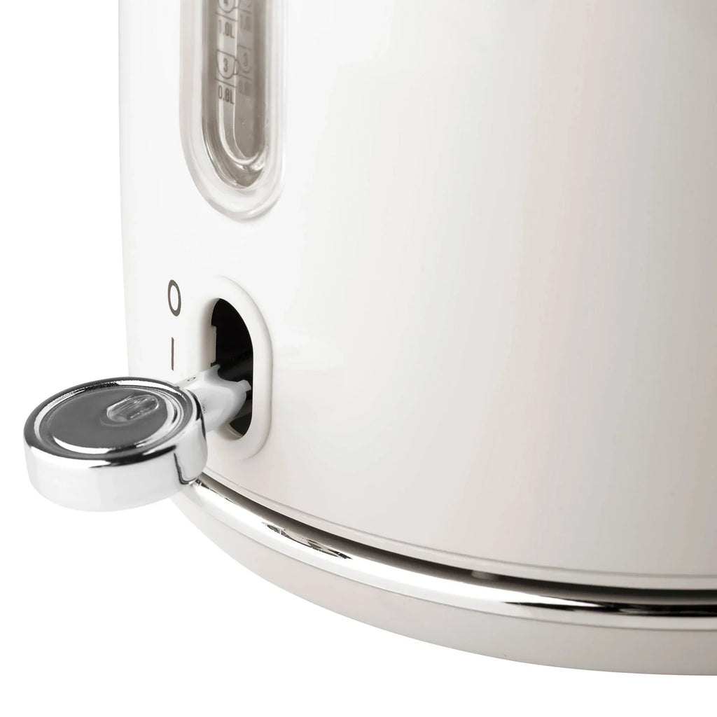 2026 NewHaden Heritage 1500 1.7 Electric Kettle, Matte Black Finish with Copper Accents