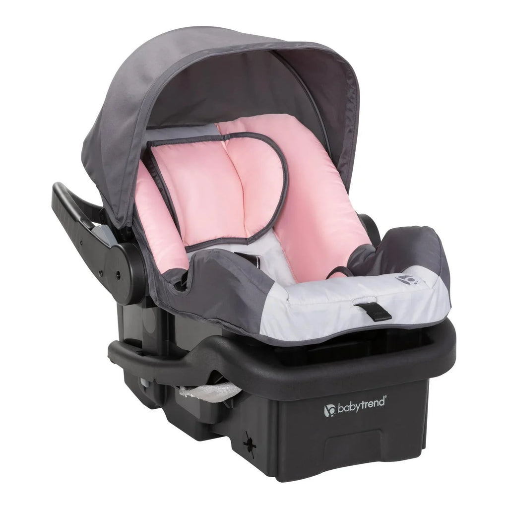 2026 NewBaby Trend EZ Ride Travel System Stroller - Pink Flamingo