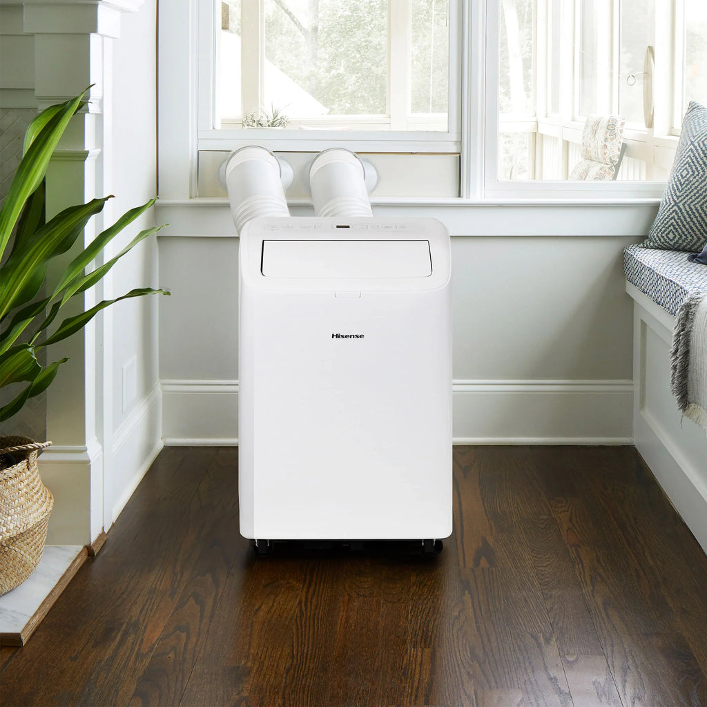 2026 NewHisense 8,000 BTU Dual Hose Portable Air Conditioner with Inverter and Wi-Fi
