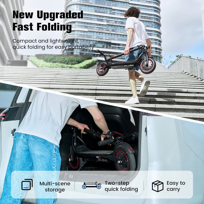 2026 NewiScooter Electric Scooter Adult, 350W Motor, 21 Miles Long Range, 19 mph & 8.5" Pneumatic tire Folding Commuter Electric Scooter for Adults & Teens, Superior Performance Smart App & Dual Braking