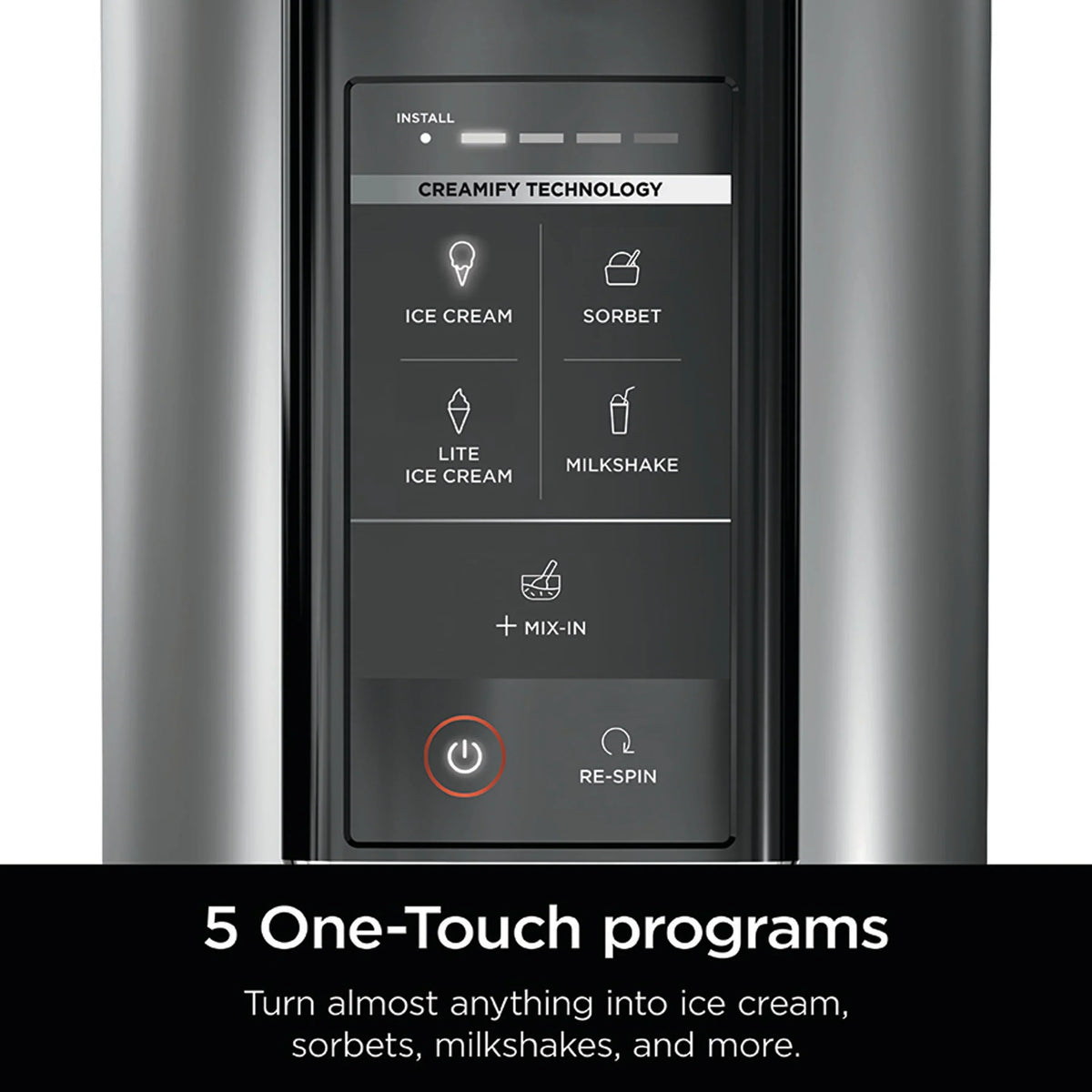 2026 NewNinja CREAMi, Ice Cream Maker, 5 One-Touch Programs