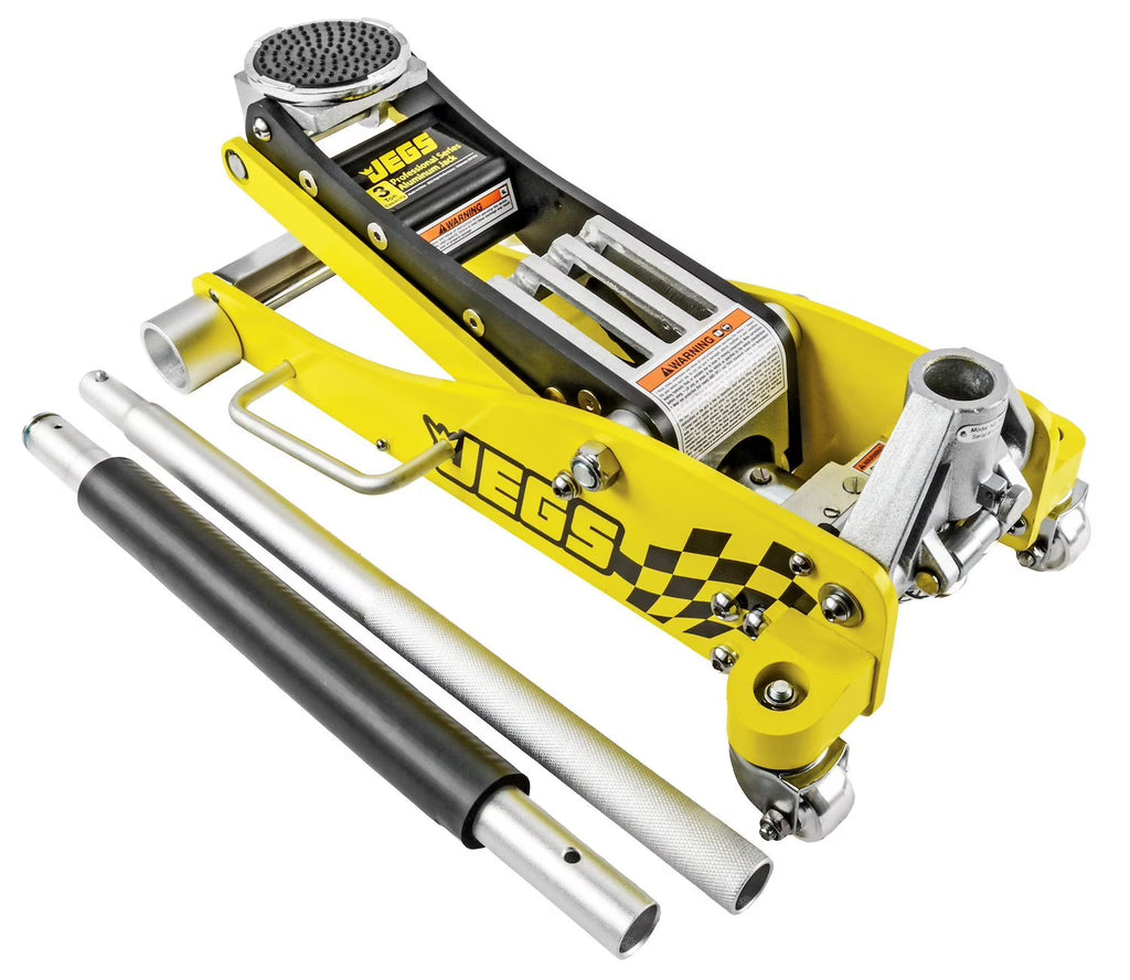 2026 NewJEGS 80077 Professional Low-Profile Aluminum Floor Jack 3-Ton Low-Profile: 3 1/2