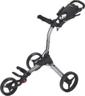 2026 NewBag Boy Golf Compact 3 Silver/Black Pull Cart
