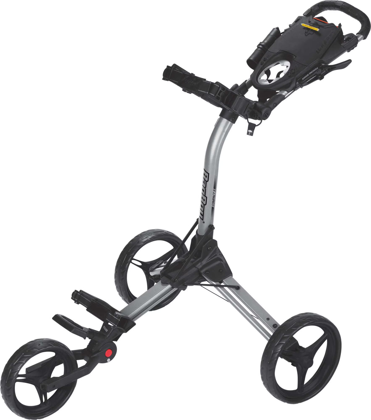 2026 NewBag Boy Golf Compact 3 Silver/Black Pull Cart