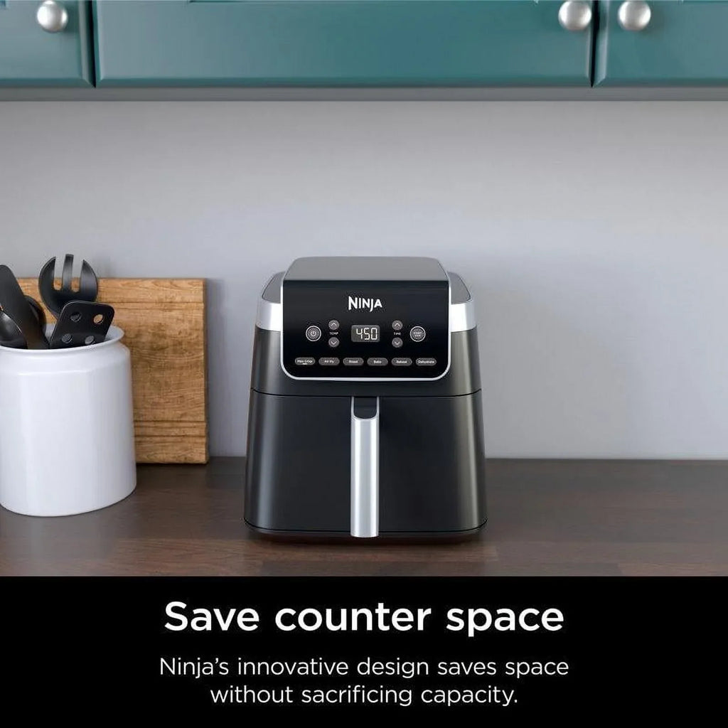 2026 NewNinja Air Fryer Pro XL 6-in-1 with 6.5 QT Capacity, Max Crisp, Air Fry, Air Roast, Bake, Reheat, Dehydrate, Max Crisp Technology with 450F, Nonstick Basket u0026 Crisper Plate