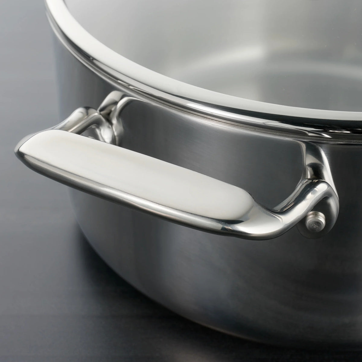 2026 NewTramontina 14-Piece Tri-Ply Clad Stainless Steel Cookware Set, with Glass Lids