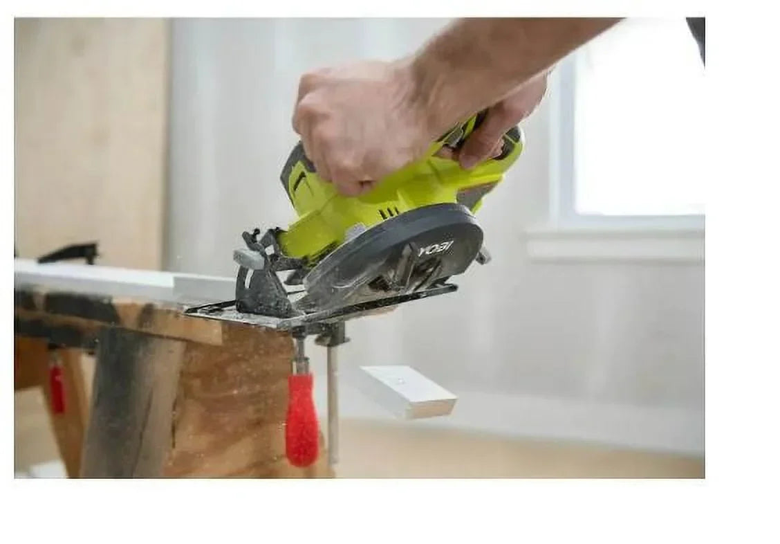 2026 NewRyobi 4A 18V 5.5 in Cordless Circular Power Saw, 4700 RPM