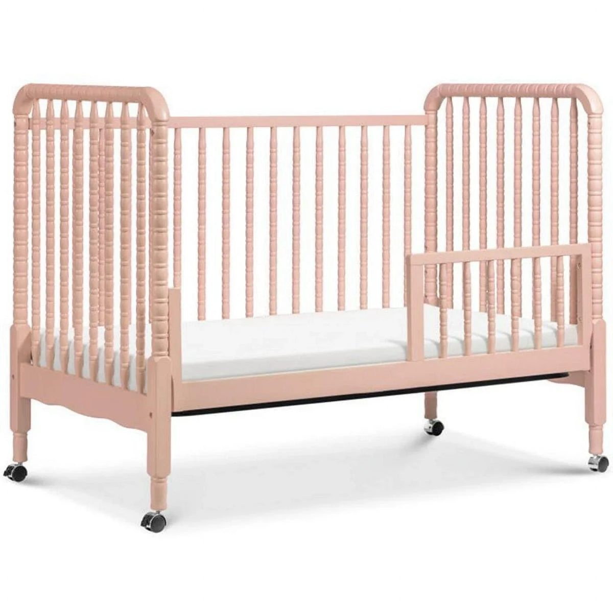 2026 NewDaVinci Jenny Lind 3-in-1 Convertible Crib in Pink Blush