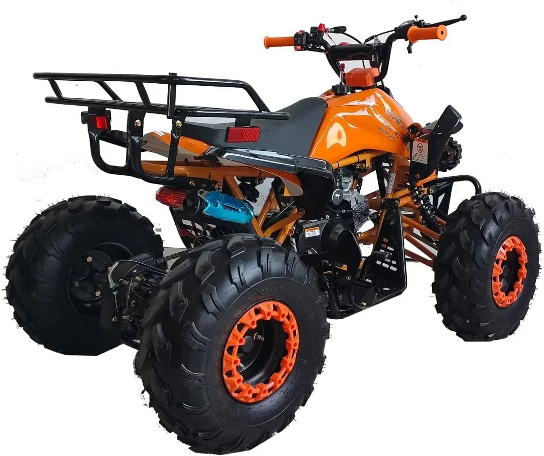 2026 NewX-Pro Brand New 125cc Gas ATV, Automatic Transmission w/Reverse Remote Control Big 19"/18" Tires