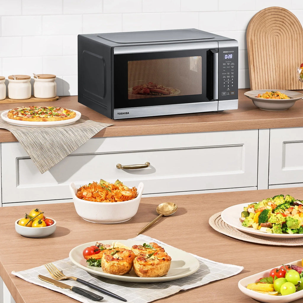 2026 NewToshiba 2.2 cu. ft. 24.4'' Microwave Oven in Stainless Steel