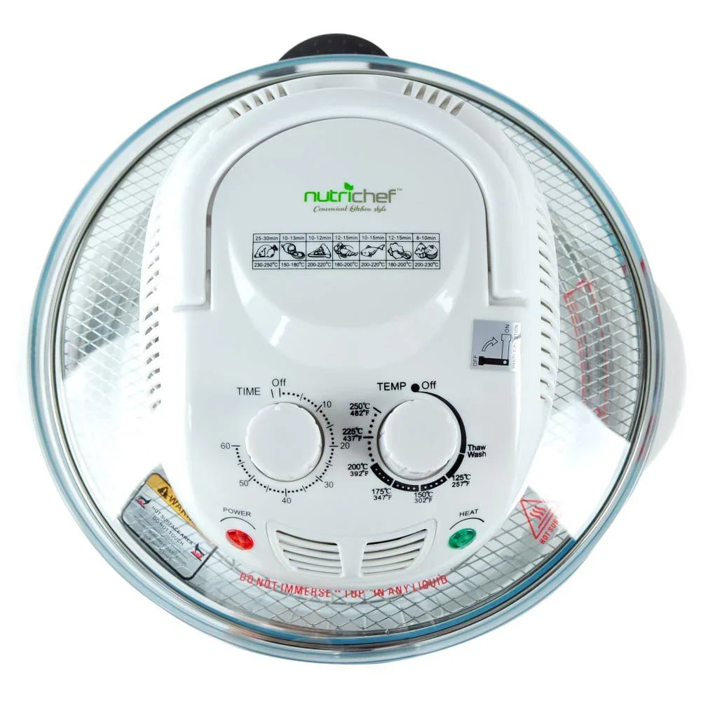 2026 NewNutrichef Halogen Oven Air-fryer/infrared Convection Cooker