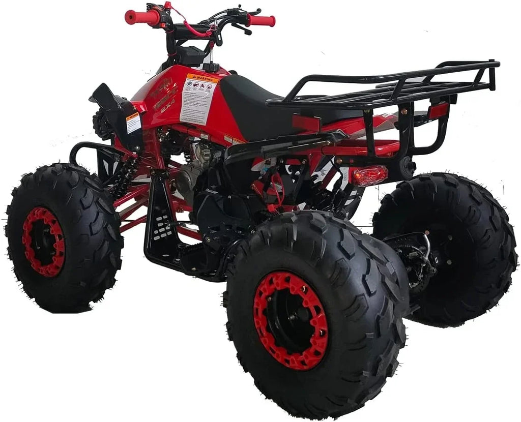 2026 NewX-Pro Brand New 125cc Gas ATV, Automatic Transmission w/Reverse Remote Control Big 19"/18" Tires