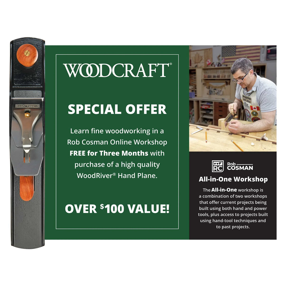 2026 NewWoodriver Ultimate Bench Plane Kit