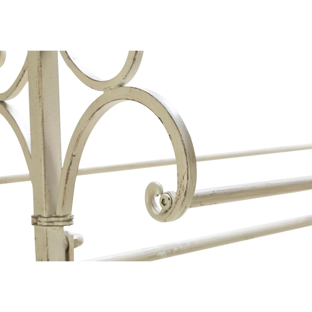2026 NewTripar 71.5 in. Metal Garment Rack with Shelves, Cream