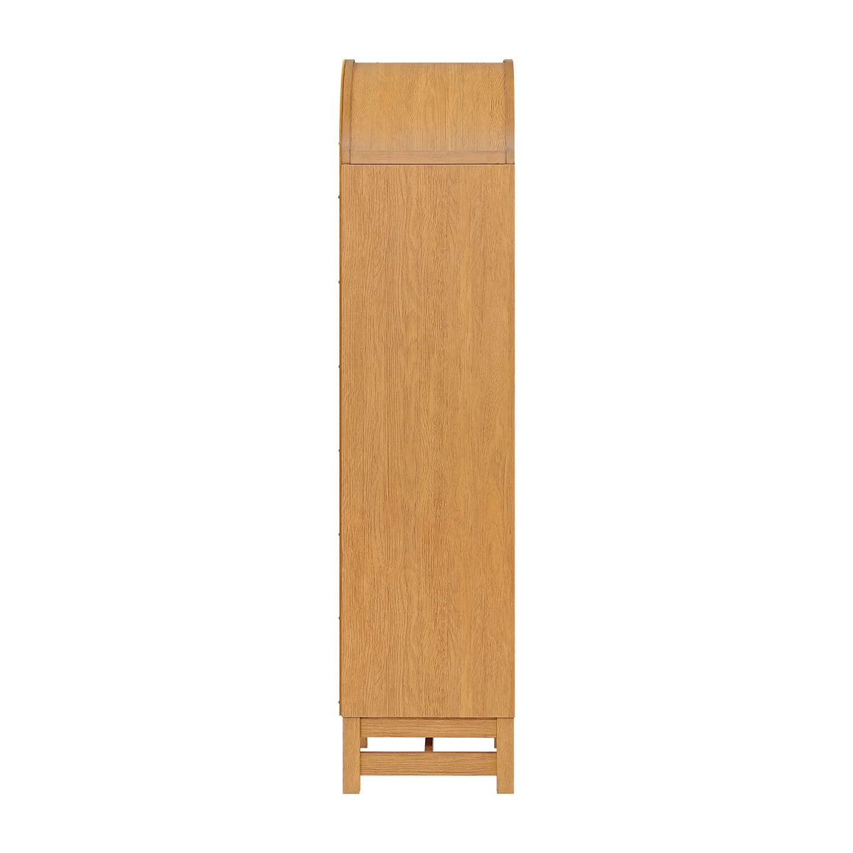 2026 NewBetter Homes & Gardens Juliet Narrow Arch Bookcase, Deep Green and Light Honey