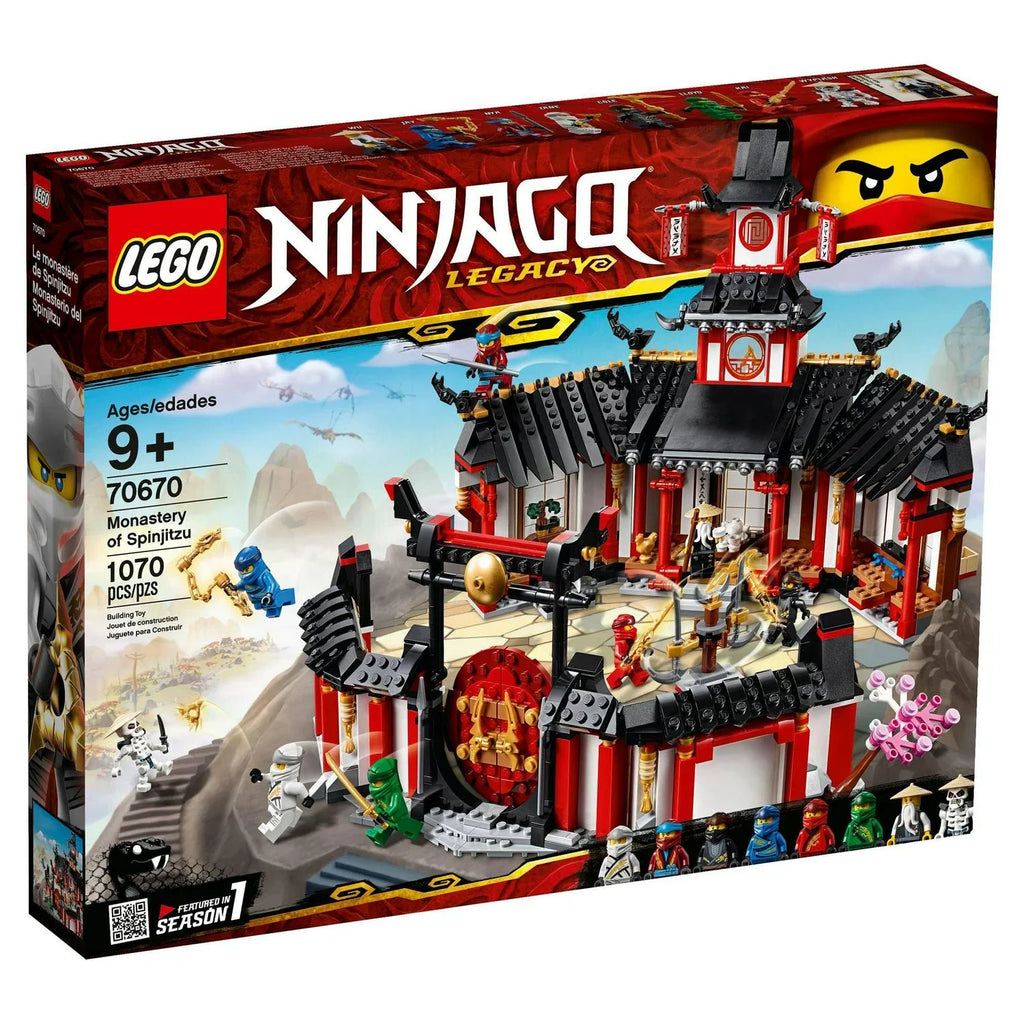 2026 NewLEGO Ninjago Monastery of Spinjitzu 70670