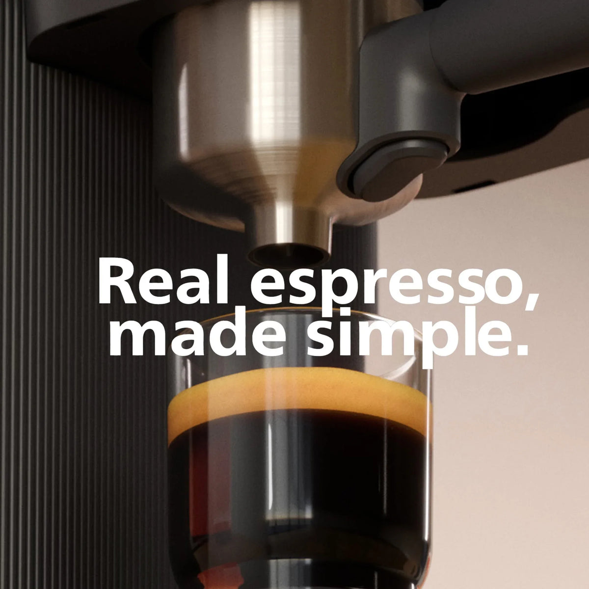 2026 NewPhilips Baristina Automatic Espresso Machine, Milky White