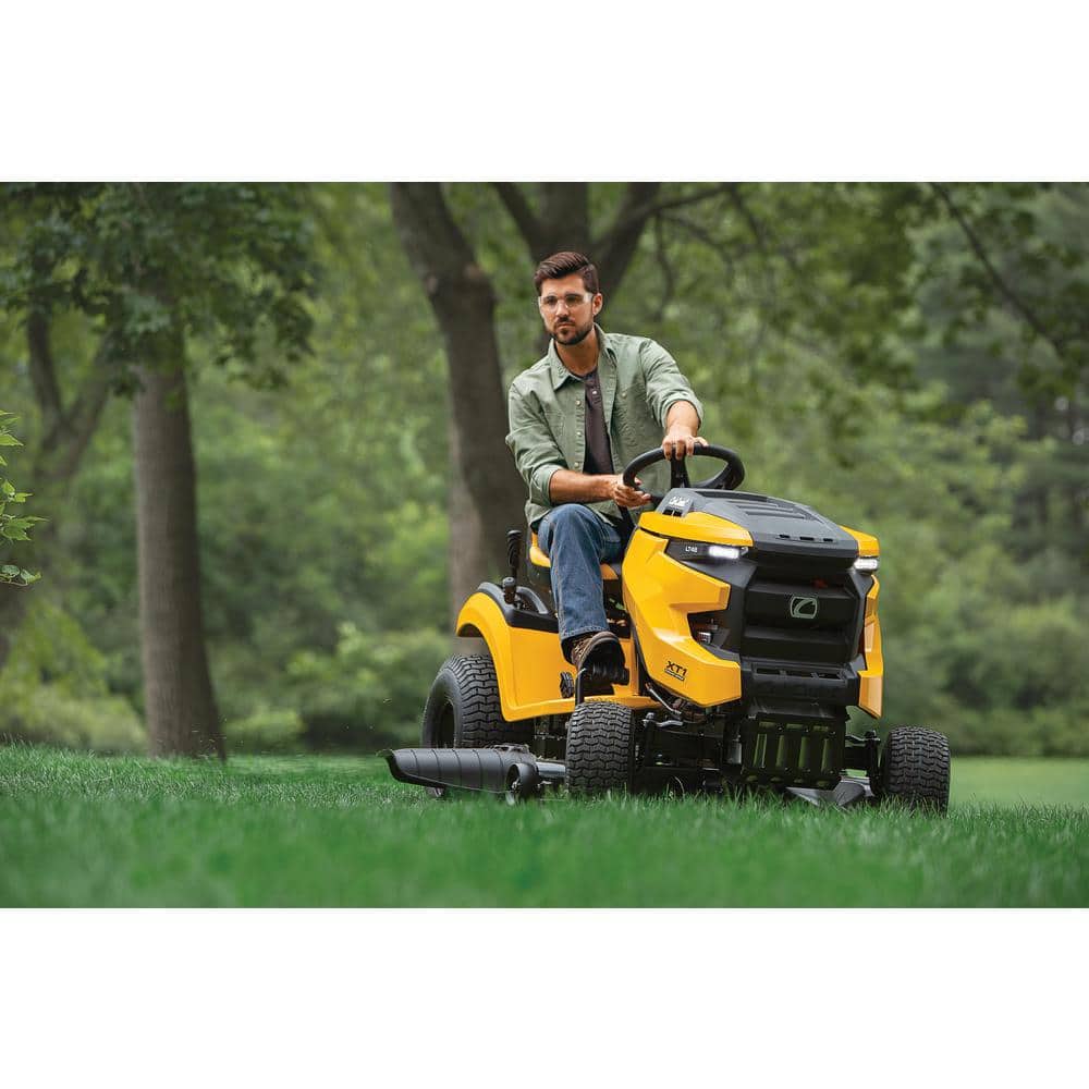 2026 Tractor cortacésped autopropulsado a gasolina XT1 Enduro LT de 46 pulgadas, 23 HP, motor V-Twin Kohler Serie 7000, transmisión hidrostática.