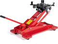 2026 NewTUFFIOM Hydraulic Transmission Service/Floor Jack Lift 1/2 Ton (1,000 lb) Capacity, Low Profile Roll-Under Floor Trolley, Automotive Shop Tool Hoist Lift Lifting Jack, Red