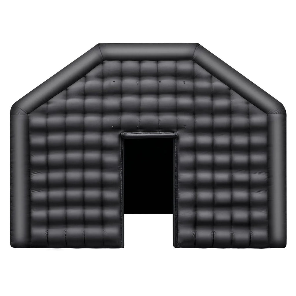 2026 NewInflatable Nightclub Tent - 12FT Tall Blow Up Party Shelter with Lights, Perfect for Festivals & Events