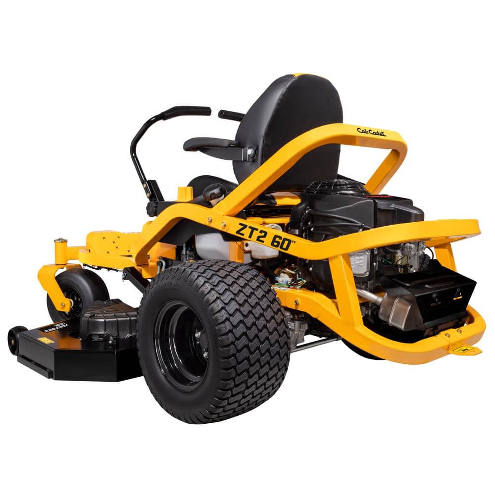 2026 Cortacésped autopropulsado de giro cero a gasolina Ultima ZT2 de 60 pulgadas con plataforma fabricada, motor Kawasaki V-Twin de 24 HP de la serie FR, doble transmisión hidrostática.