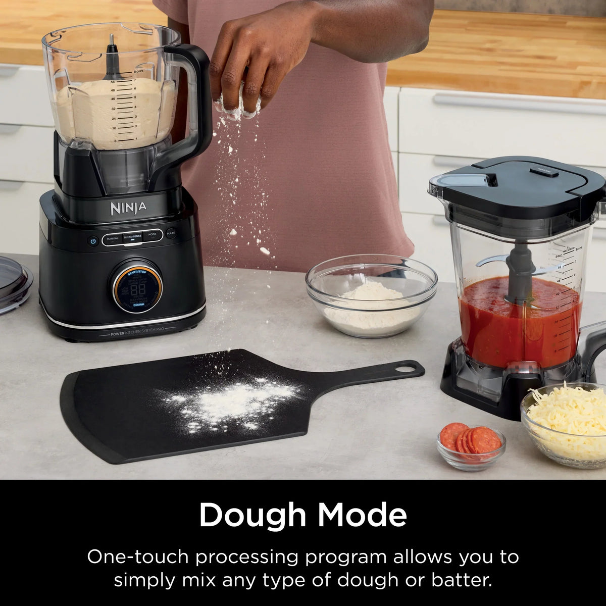 2026 NewNinja Detect Kitchen System Power Blender + Processor with Blend Sense Technology, Silver, TB400