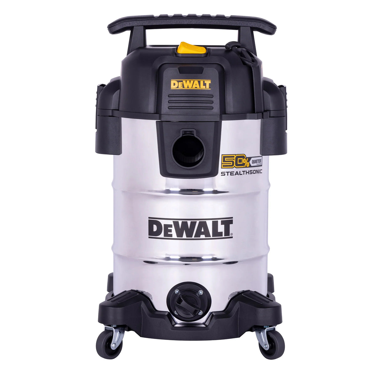 2026 NewDeWalt 8-Gallon 4 HP Stealthsonic Quiet Stainless Steel Wet Dry Vacuum