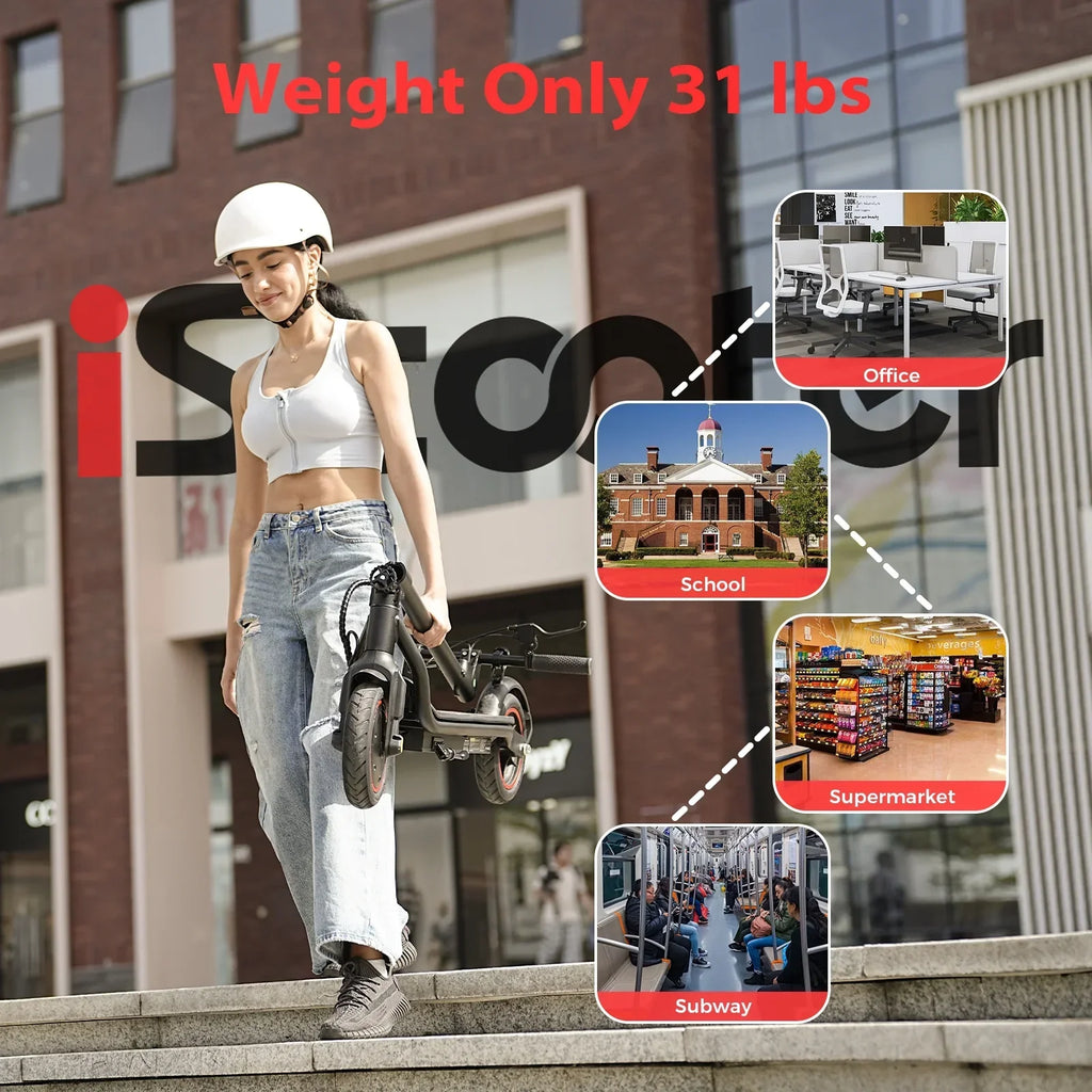 2026 NewiScooter Electric Scooter Adult, 350W Motor, 21 Miles Long Range, 19 mph & 8.5" Pneumatic tire Folding Commuter Electric Scooter for Adults & Teens, Superior Performance Smart App & Dual Braking