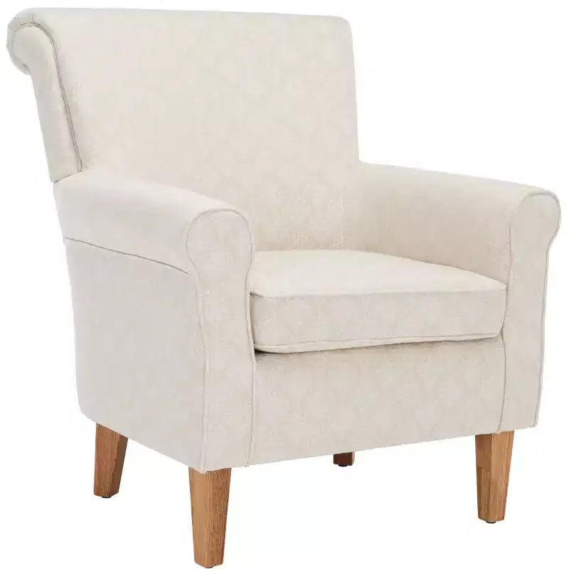2026 Sillón decorativo tapizado de 1 plaza, beige/verde/azul/rojo