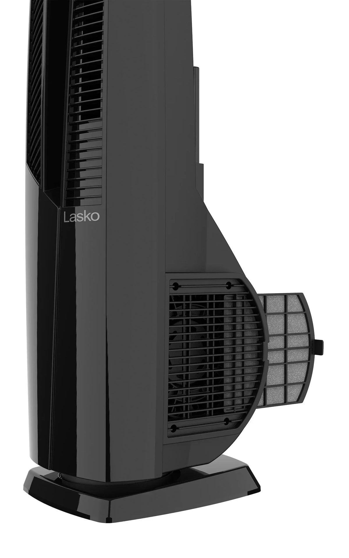 2026 NewLasko 38" Duo Comfort High Velocity Fan and Electric Ceramic Space Heater, Remote, Black, FHV801