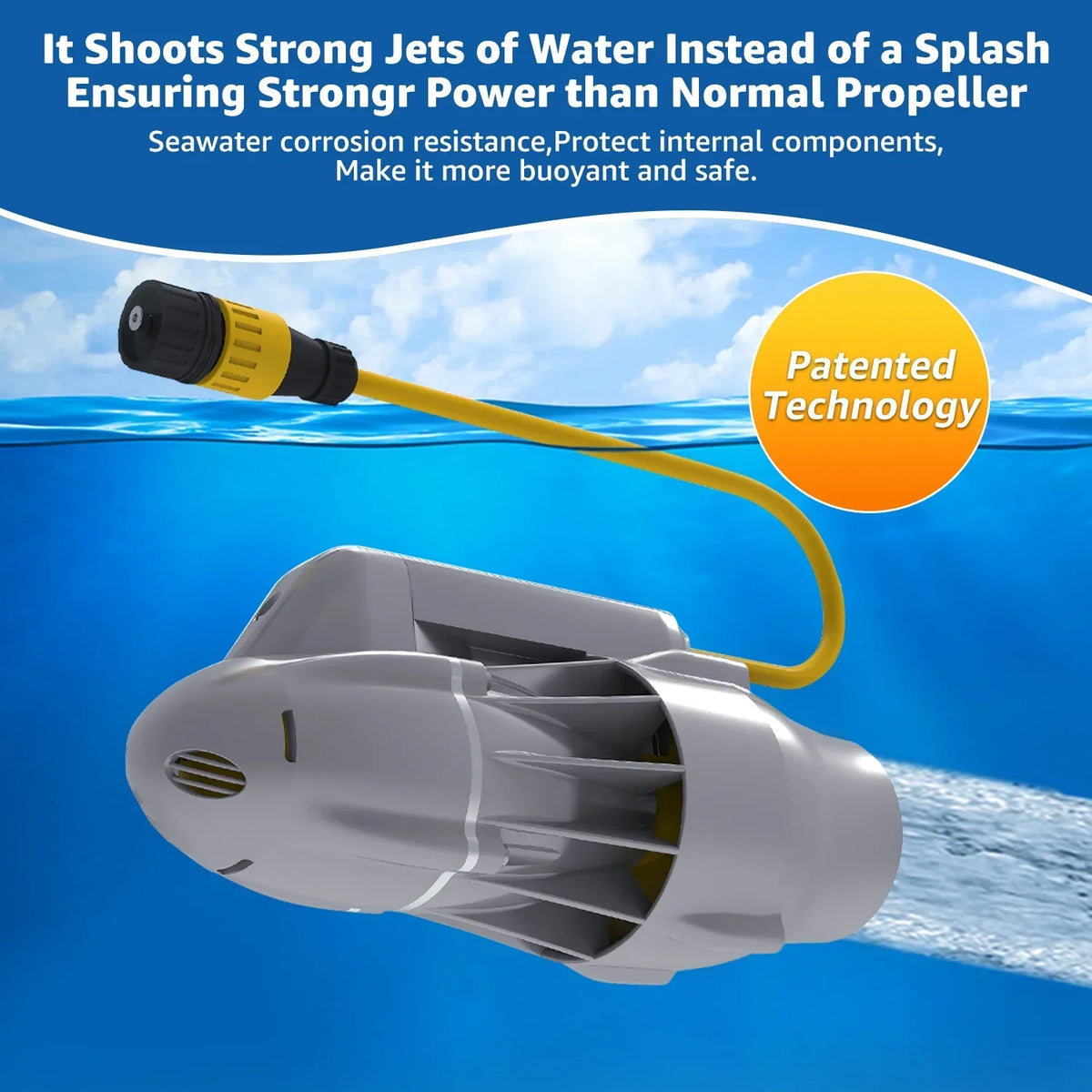 2026 NewElectric Enigne Trolling Motor for SUP, Fishing Kayak, Belly Boat, 8KM/H Underwater Thruster SUP Paddle Board, (Battery not Included)