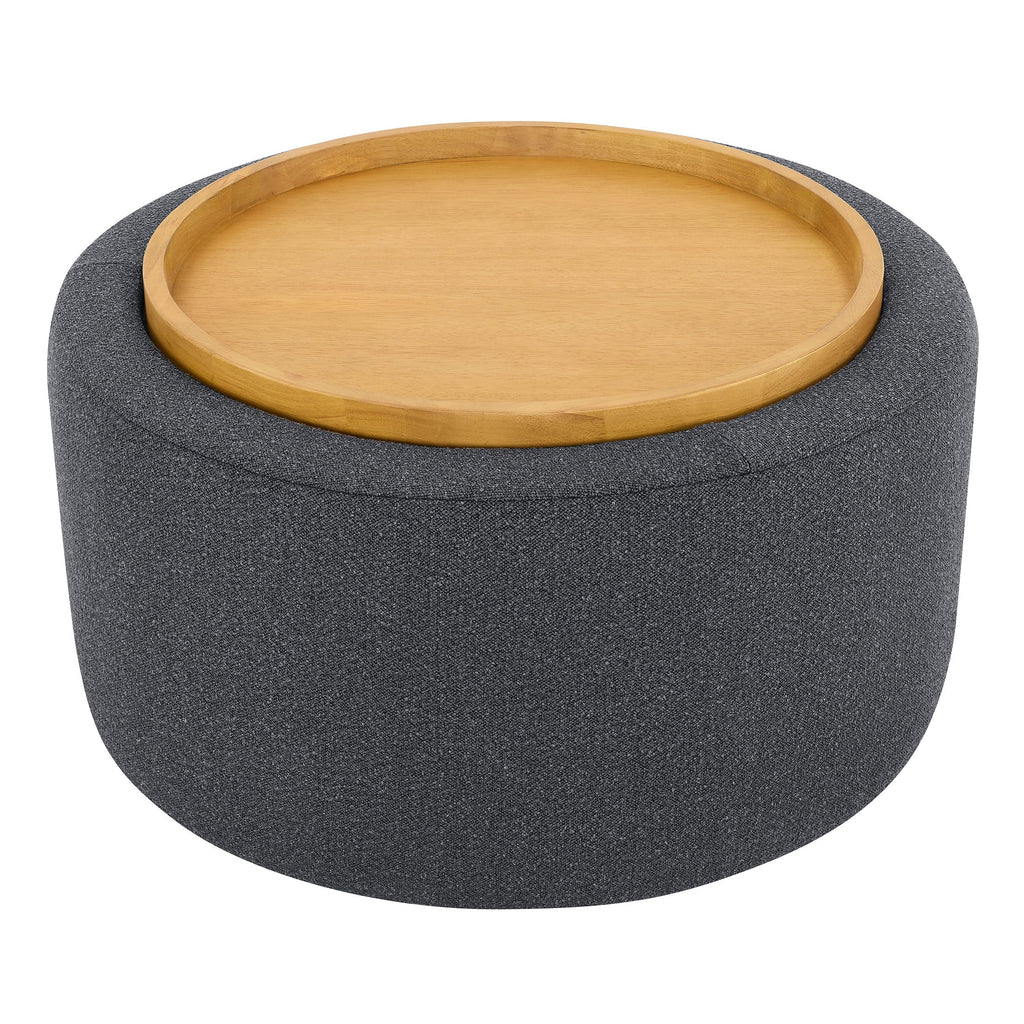2026 NewBeautiful Drew Stowaway Coffee Table with Storage by Drew Barrymore, Cream