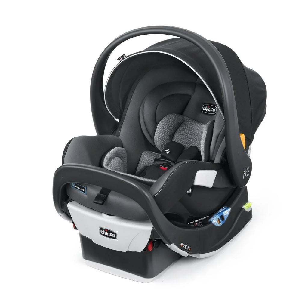2026 NewChicco Fit2 Adapt Infant & Toddler Car Seat - Ember (Black). New