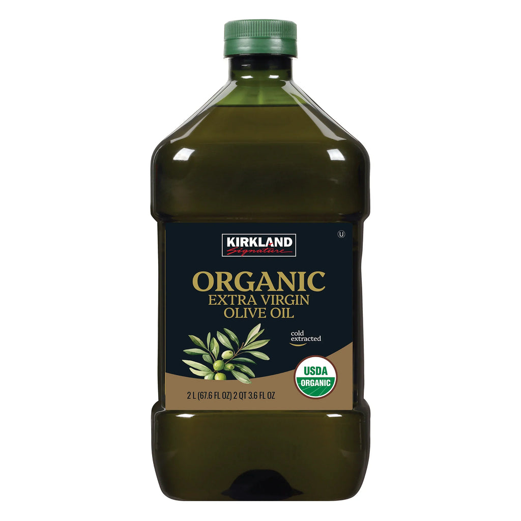 2026 NewKirkland Signature, Organic Extra Virgin Olive Oil, 2 L