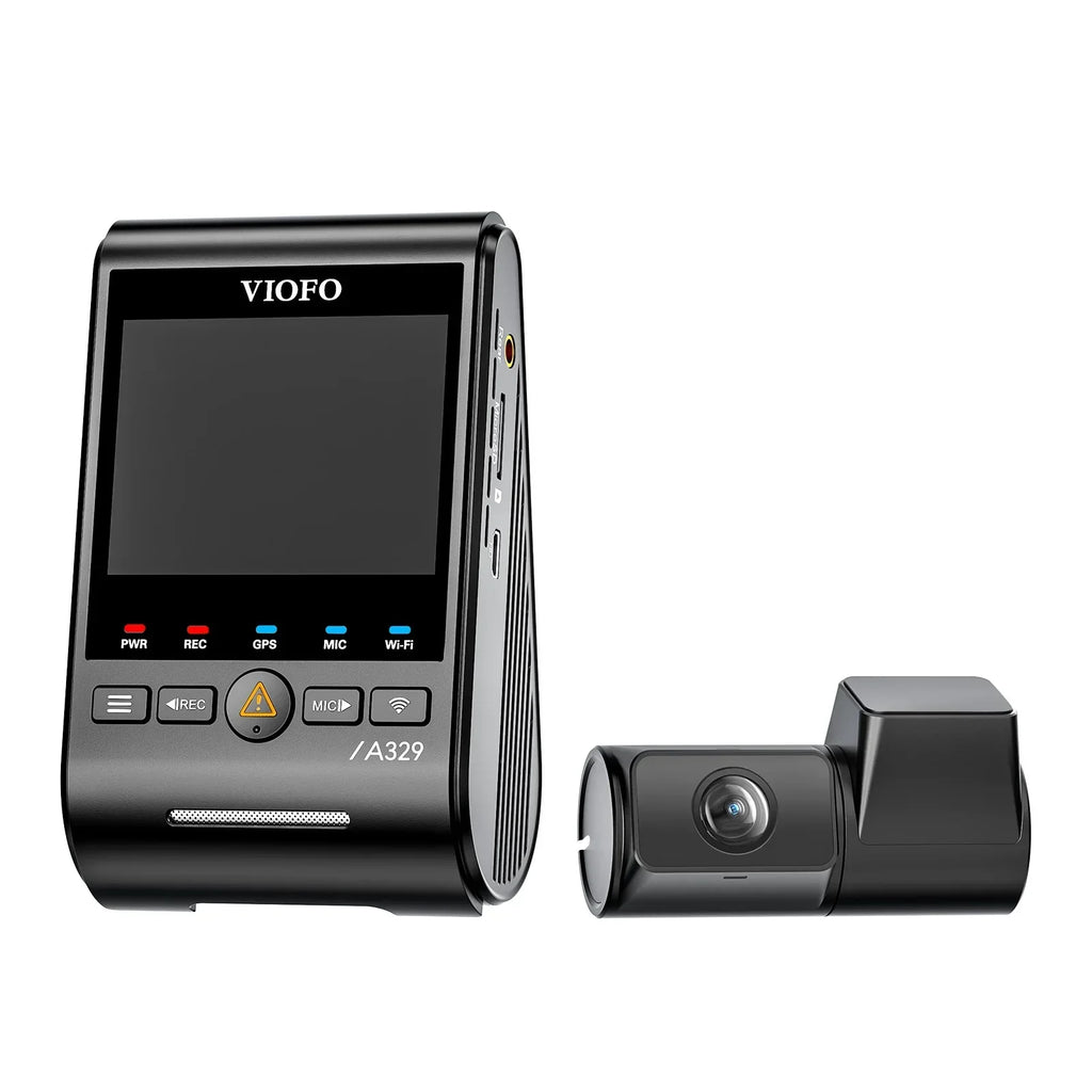 2026 NewVIOFO A329 2CH First 4K 60FPS Front and 2K Rear Wi-Fi 6 Dash Cam HDR with Sony STARVIS 2 Sensors Support SSD Storage