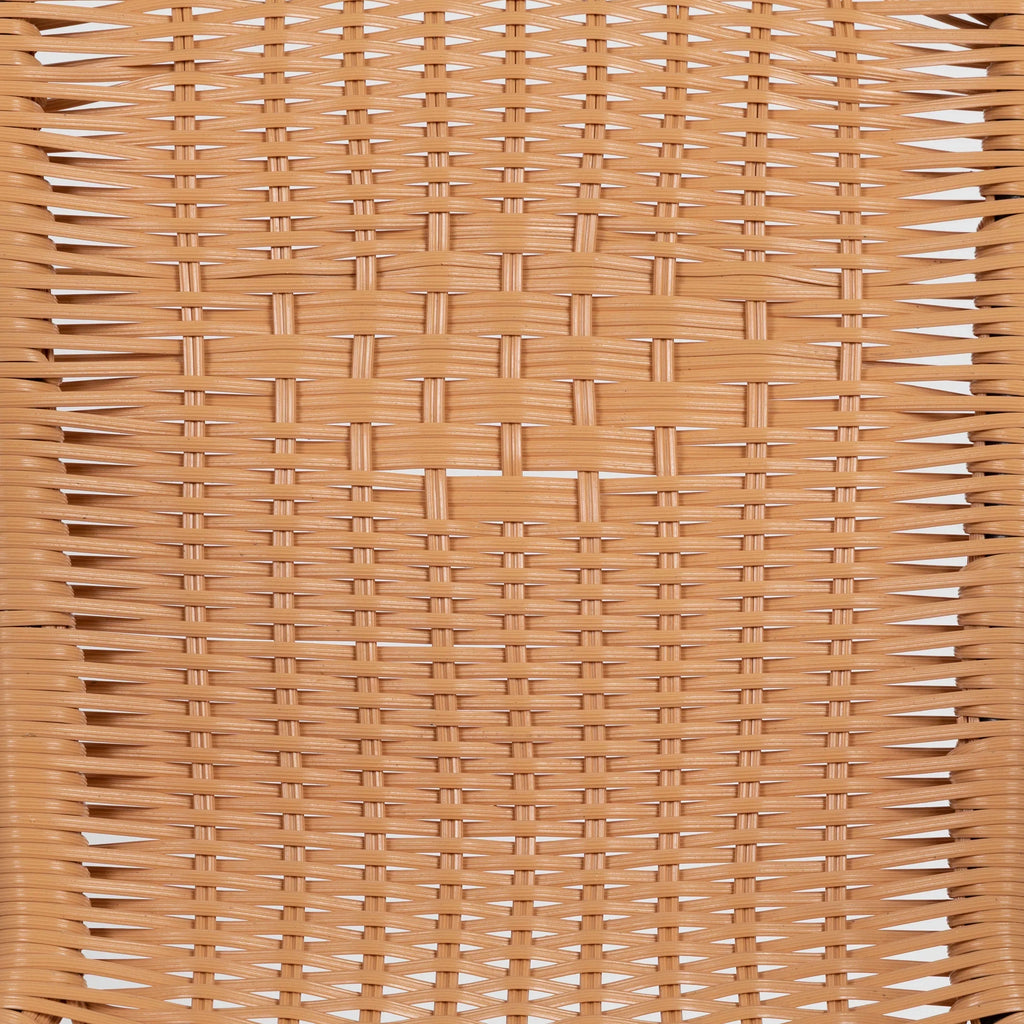 2026 NewEmma + Oliver Indoor/Outdoor Stacking Rattan Restaurant Patio Chairs, Set of 2, Gray
