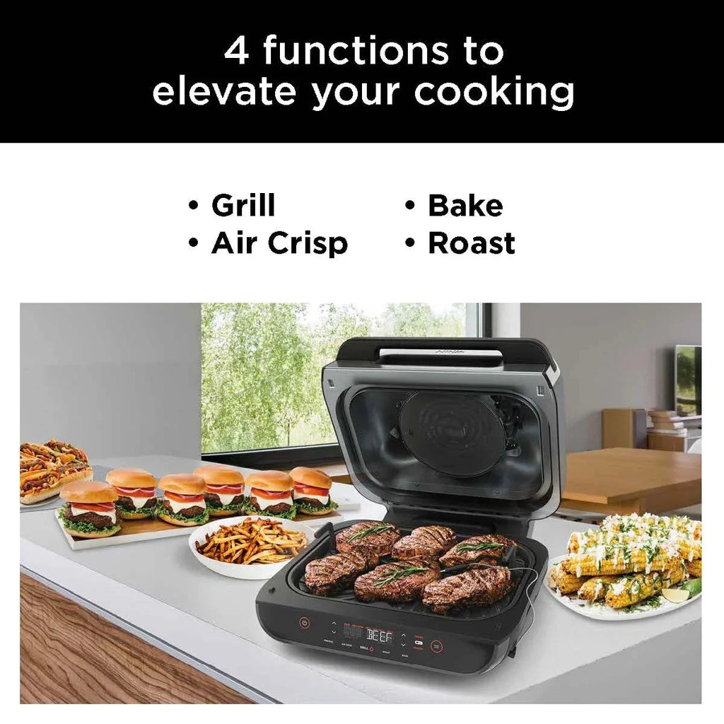 2026 NewFoodi Smart XL 4-in-1 Indoor Grill with 4-Quart Air Fryer, Roast, Bake, and Smart Cook System, FG550
