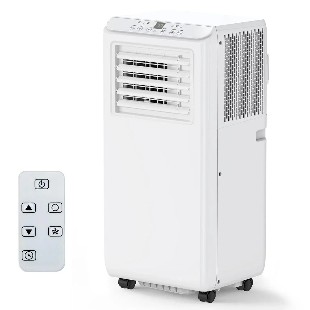 2026 NewTROPOW Portable Air Conditioners 8000BTU, Air Conditioners 3-in-1 Cools up to 350 Sq. Ft, Indoor Standing AC Unit w/Dehumidifier, Window Kit, White
