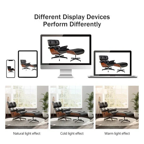 2026 NewLounge Chair, Mid Century Lounge Chair,Top Grain Leather Sofa for Living Room, Indoor Modern Lounge Chair and Ottoman Set, Chaise Lounge for Office, Study