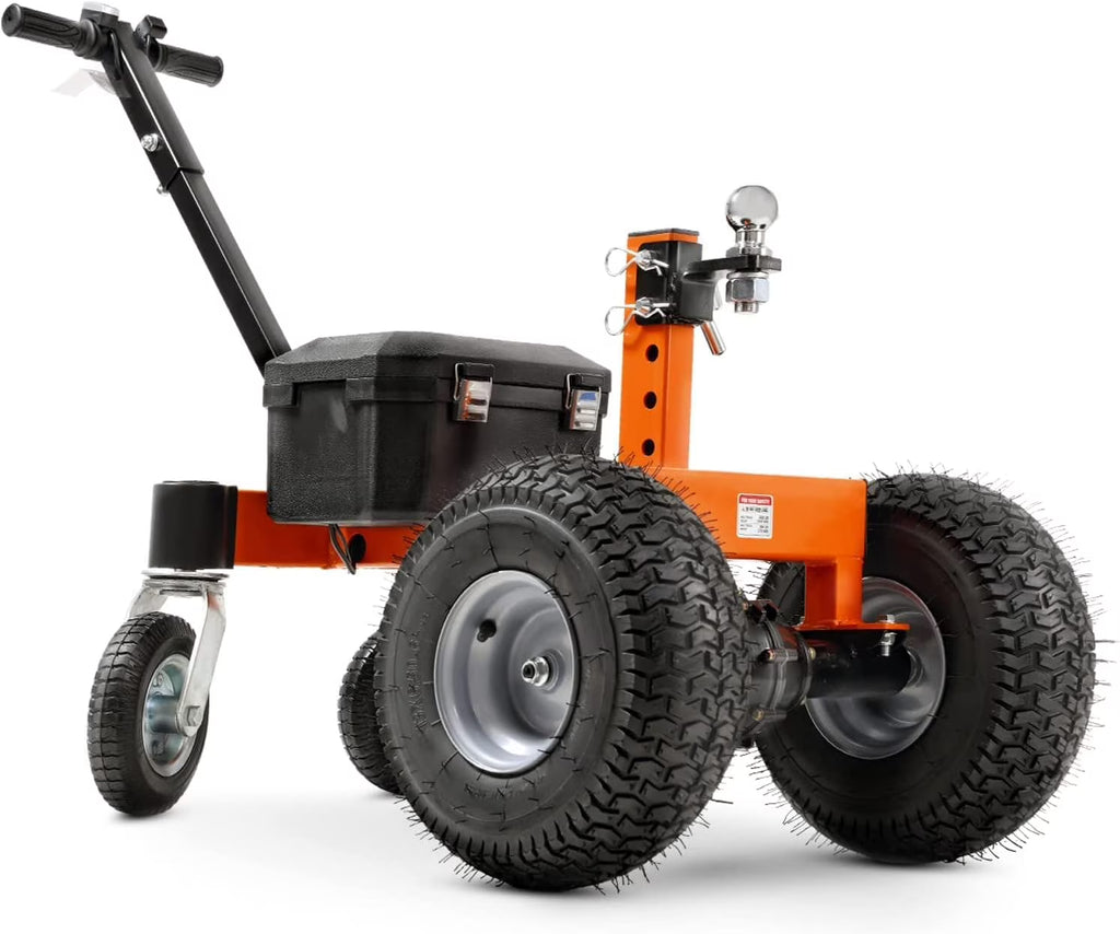 2026 NewSuperHandy Motorized Trailer Dolly with Tow Tires - 24V, 3600 lbs Towing Capacity, 600 lbs Tongue Weight