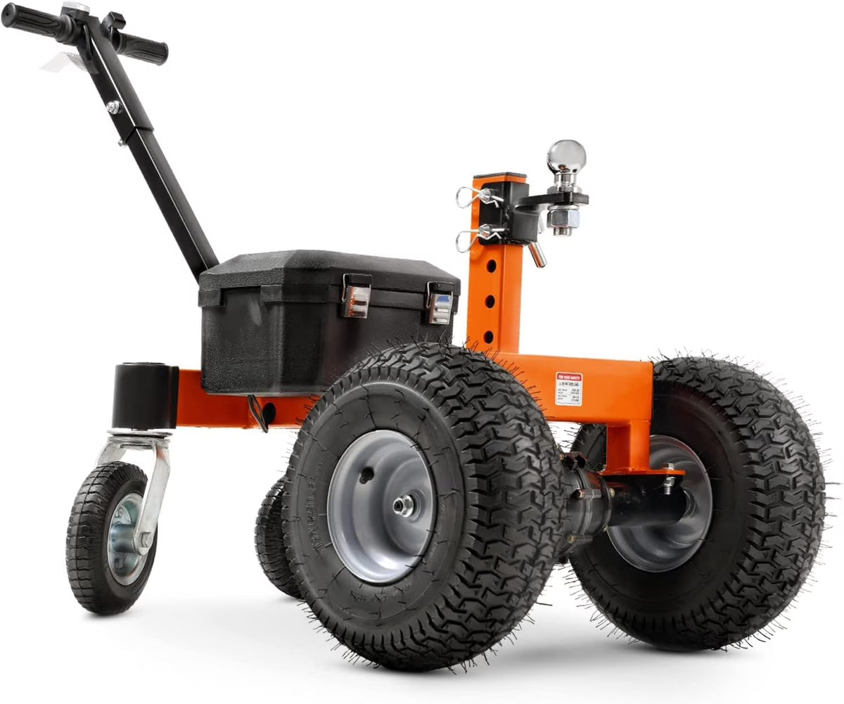 2026 NewSuperHandy Motorized Trailer Dolly with Tow Tires - 24V, 3600 lbs Towing Capacity, 600 lbs Tongue Weight
